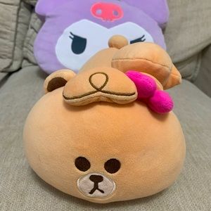 Line Friend Choco Bear Cushion